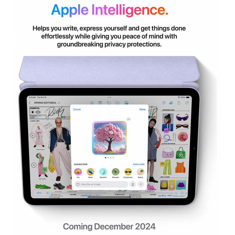 Apple iPad mini (7th generation, 8.3 Inch, Wi-Fi, 128GB) - Purple