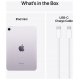 Apple iPad mini (7th generation, 8.3 Inch, Wi-Fi, 128GB) - Purple