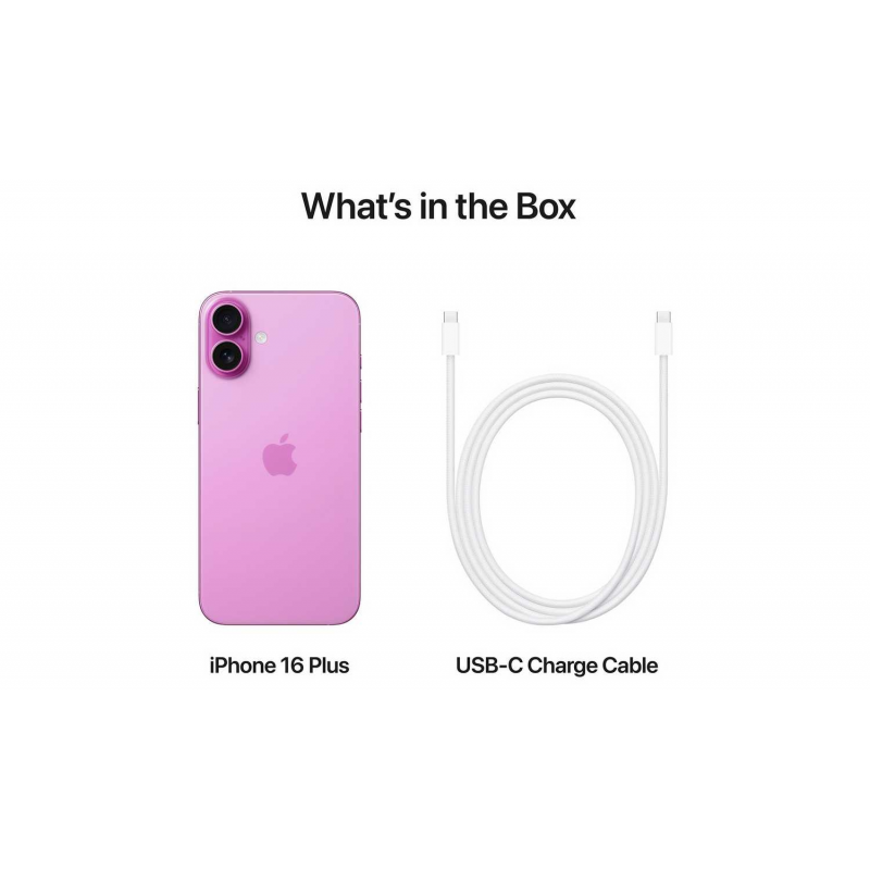 Apple iPhone 16 Plus (512GB) - Pink (US Spec, E-Sims only)
