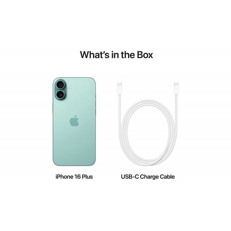 Apple iPhone 16 Plus (512GB) - Teal (US Spec, E-Sims only)