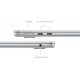 Apple MacBook Air 2024 (13.6-inch, M3, 16GB + 256GB SSD) - Silver