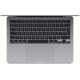 Apple MacBook Air 2024 (13.6-inch, M3, 16GB + 256GB SSD) - Space Grey