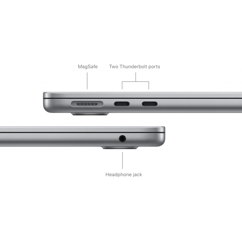 Apple MacBook Air 2024 (13.6-inch, M3, 16GB + 256GB SSD) - Space Grey