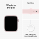 Apple Watch Series 9 (GPS, 41mm) - Pink Aluminium Case with M/L Light Pink Sport Band