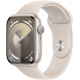 Apple Watch Series 9 (GPS, 41mm) - Starlight Aluminium Case with M/L Starlight Sport Band
