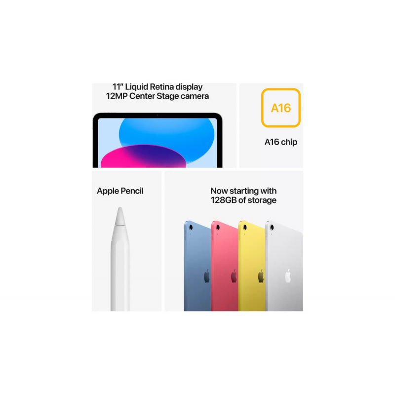Apple iPad 2025 11 Inch Wi-Fi 256GB - Pink