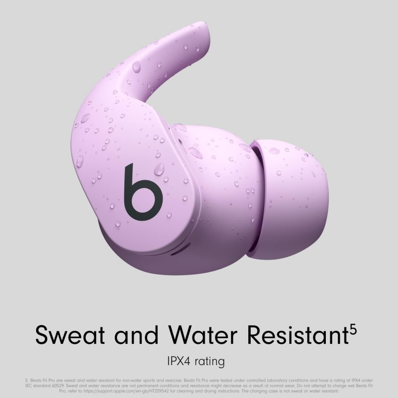 Beats Fit Pro Wireless Bluetooth Noise-Cancelling Sports Earbuds - Stone Purple