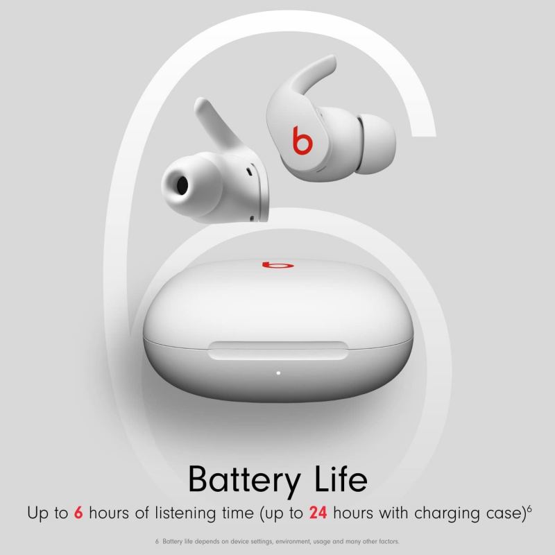 Beats Fit Pro Wireless Bluetooth Noise-Cancelling Sports Earbuds - Beats White