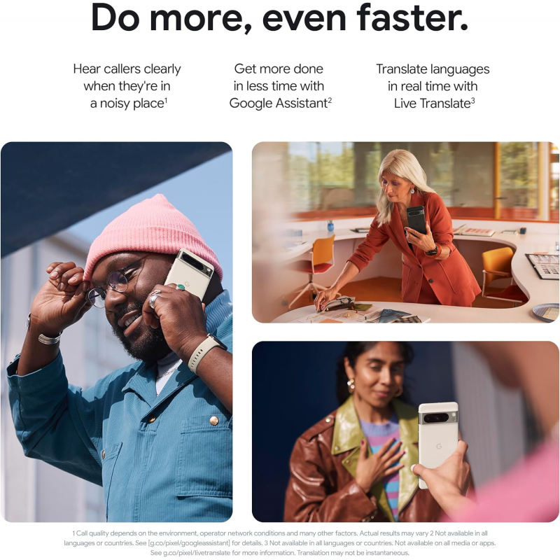 Google Pixel 8 Pro 5G Smartphone (12+128GB) - Procelain
