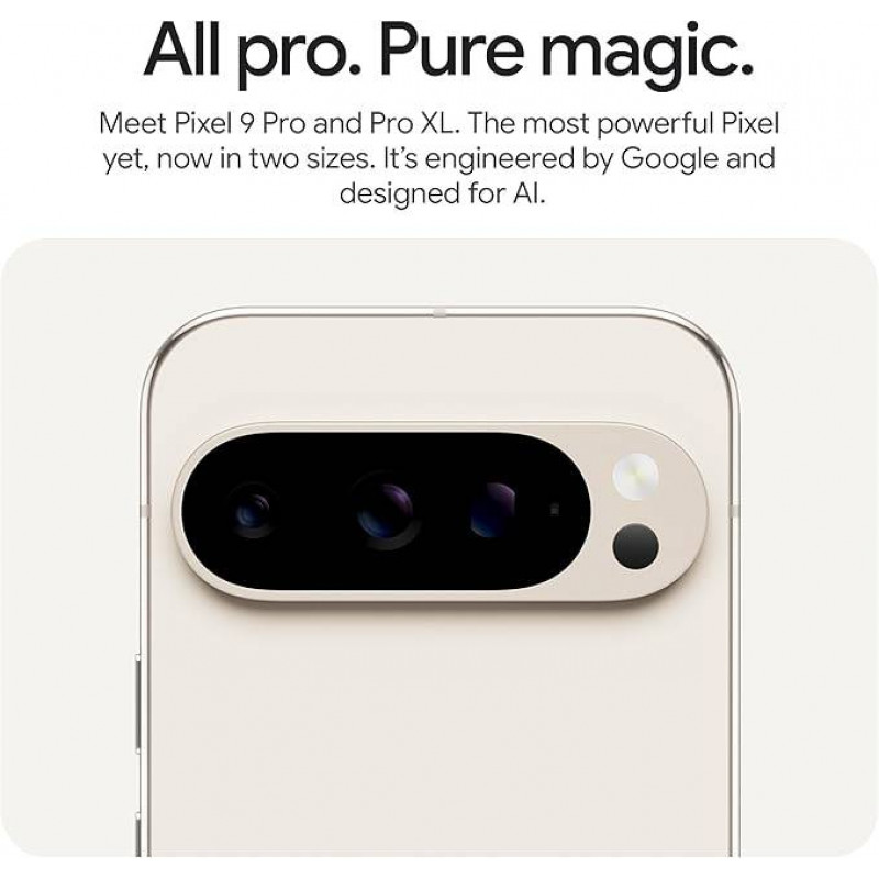 Google Pixel 9 Pro 5G Smartphone (16+256GB) - Porcelain