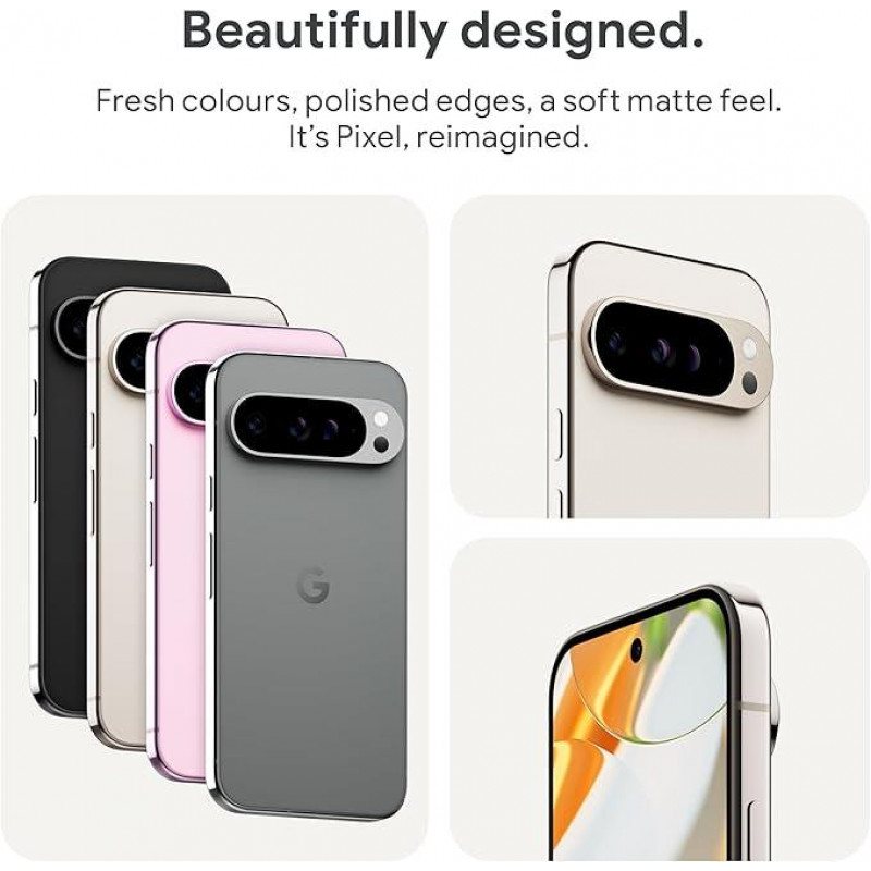 Google Pixel 9 Pro 5G Smartphone (16+256GB) - Rose Quartz