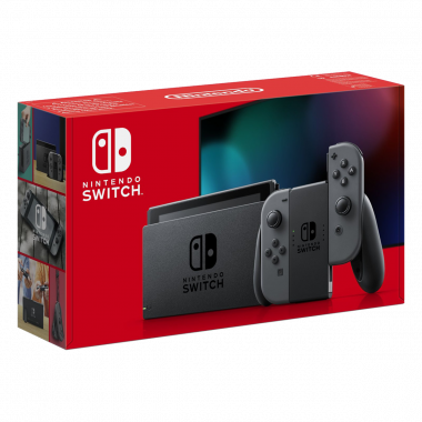 Nintendo Switch Console - Grey (Latest Model)