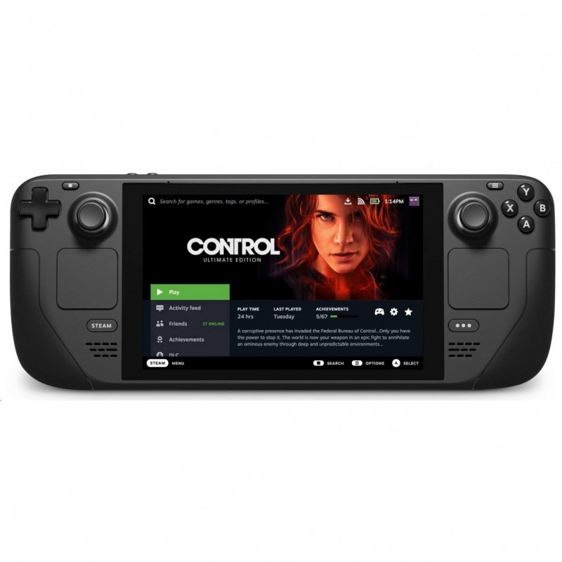 Renewed - Valve Steam Deck Console with Carrying Case - 256GB