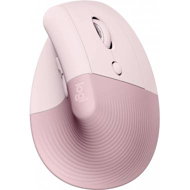 Logitech Lift Vertical Ergonomic Mouse, Wireless - Rose