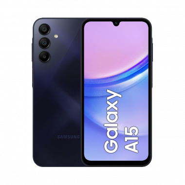  Samsung Galaxy A15 4G Smartphone (6+128GB, Dual Sim) - Blue Black