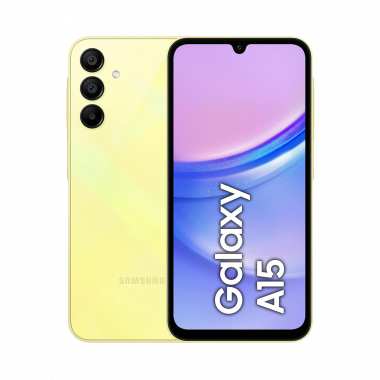  Samsung Galaxy A15 4G Smartphone (6+128GB, Dual Sim) - Yellow
