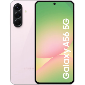 Samsung Galaxy A56 5G Smartphone (Dual-SIMs, 8+256GB) - Awesome Pink
