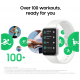 Samsung Galaxy Fit 3 40mm Smart Watch - Silver