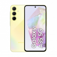 Samsung Galaxy A35 5G Smartphone (Dual-SIMs, 8+128GB) - Awesome Lemon