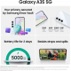Samsung Galaxy A35 5G Smartphone (Dual-SIMs, 6+128GB) - Awesome Navy