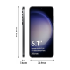 Samsung Galaxy S23 5G Smartphone (Dual-SIMs, 8+128GB) - Phantom Black