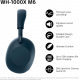 Sony WH-1000XM6 Wireless Noise Cancelling Headphones - Midnight Blue