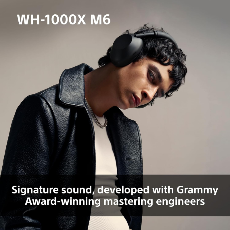 Sony WH-1000XM6 Wireless Noise Cancelling Headphones - Silver