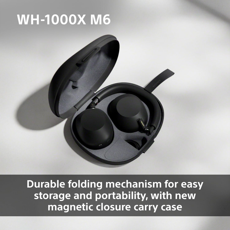 Sony WH-1000XM6 Wireless Noise Cancelling Headphones - Silver
