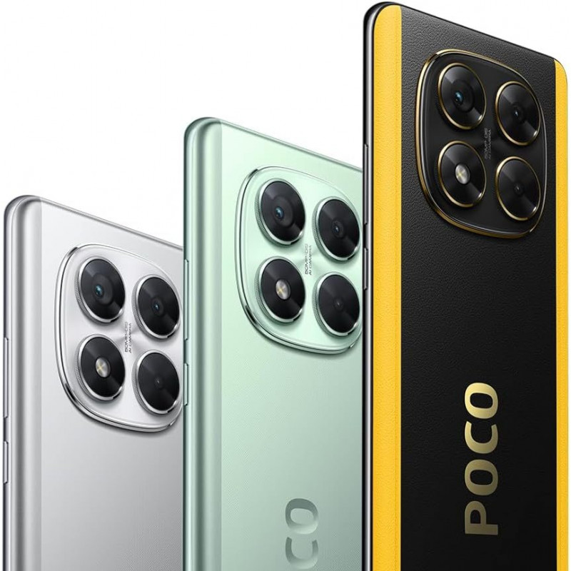 Xiaomi Poco X7 5G Smartphone (Dual-Sim, 8+256GB) - Silver