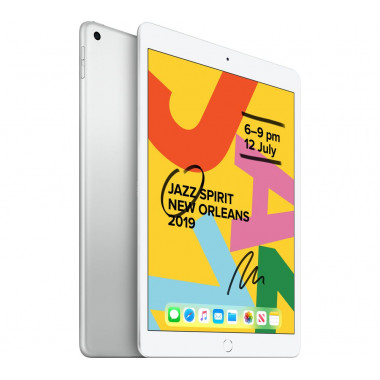 Renewed - Apple iPad 7th Generation (2019, 10.2-inch, Wi-Fi, 32GB) - Silver 