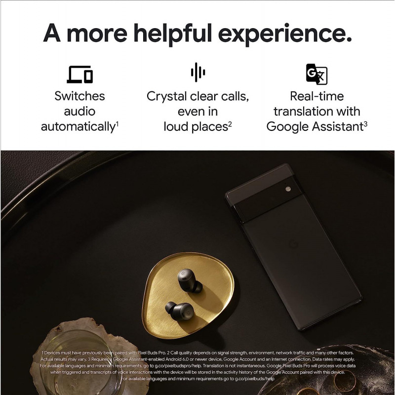 Renewed - Google Pixel Buds Pro -  Charcoal