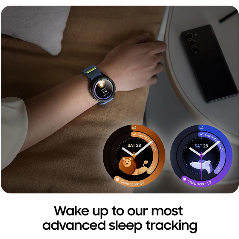 Renewed - Samsung Galaxy Watch 6 Classic Smart Watch (Bluetooth, 43mm) - Black