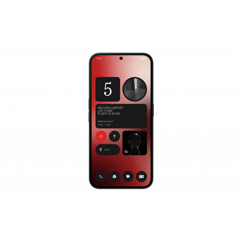 Nothing Phone 2a 5G Smartphone(8 + 128GB) - Black