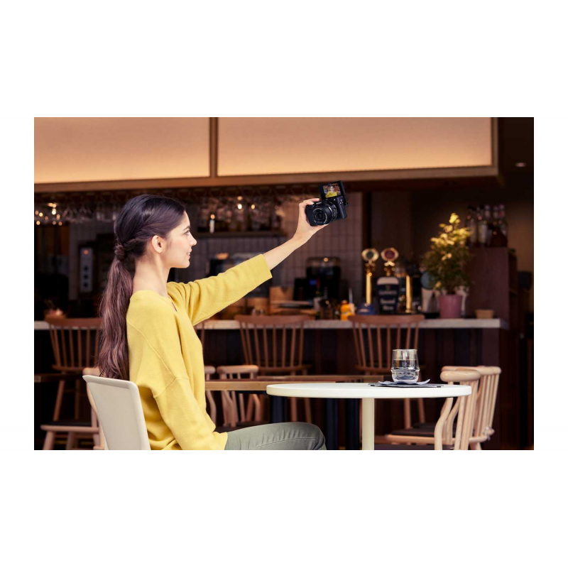 Sony Alpha ZV-E10L vlog camera with 16-50mm lens