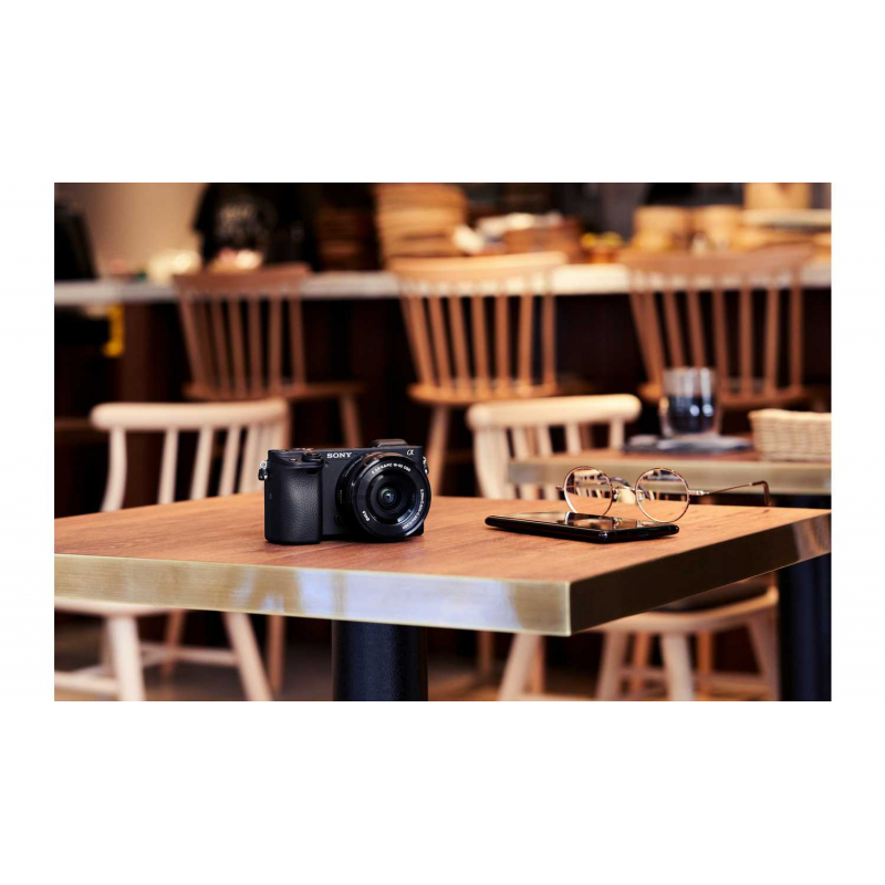 Sony Alpha ZV-E10L vlog camera with 16-50mm lens
